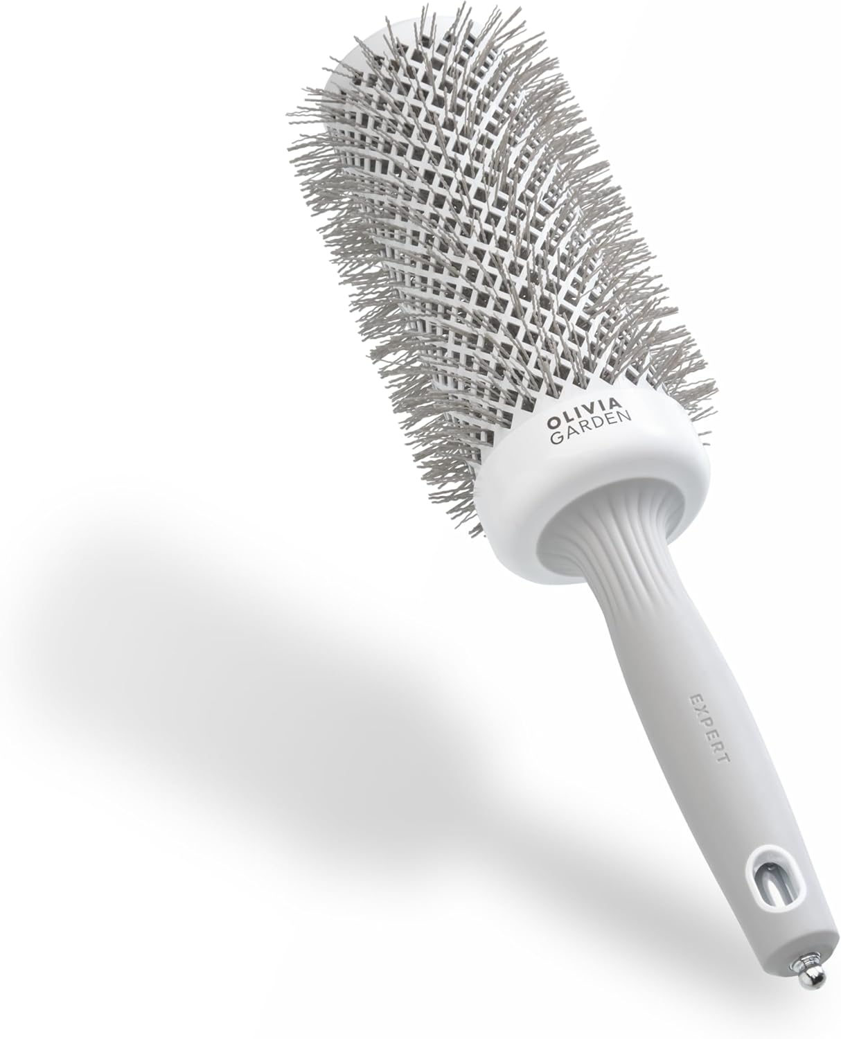 Olivia Garden - Expert Blowout Speed White and Grey Hairbrush- 25
