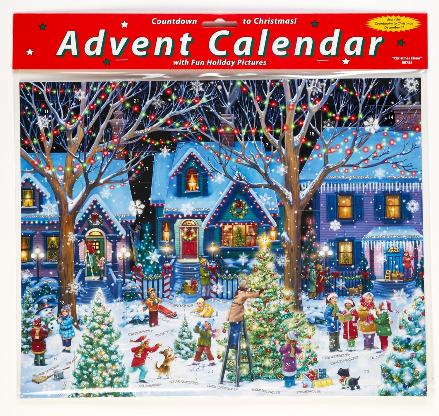 Christmas Cheer Advent Calendar (Countdown to Christmas)