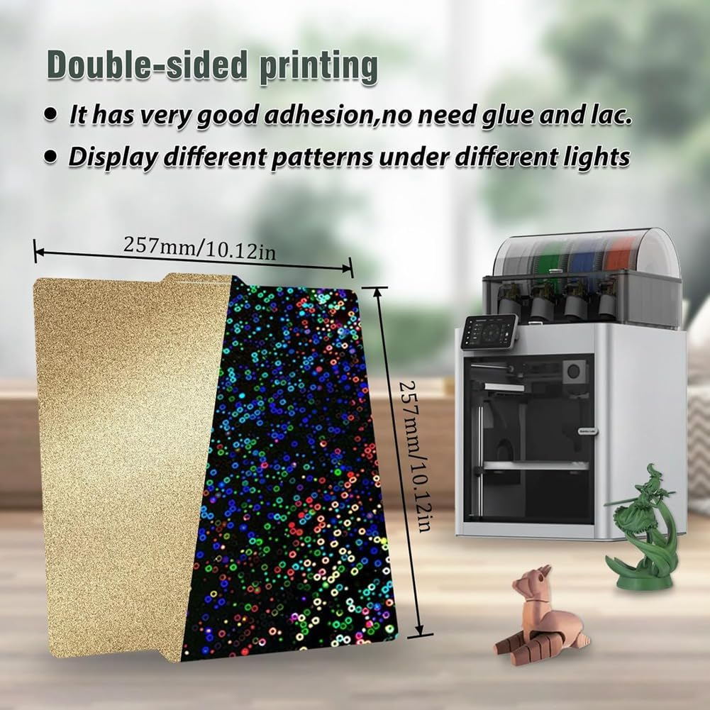 PEY PEI Build Plate for -Lab X1/X1C/X1E/P1P/P1S/A1 3D Printer,B