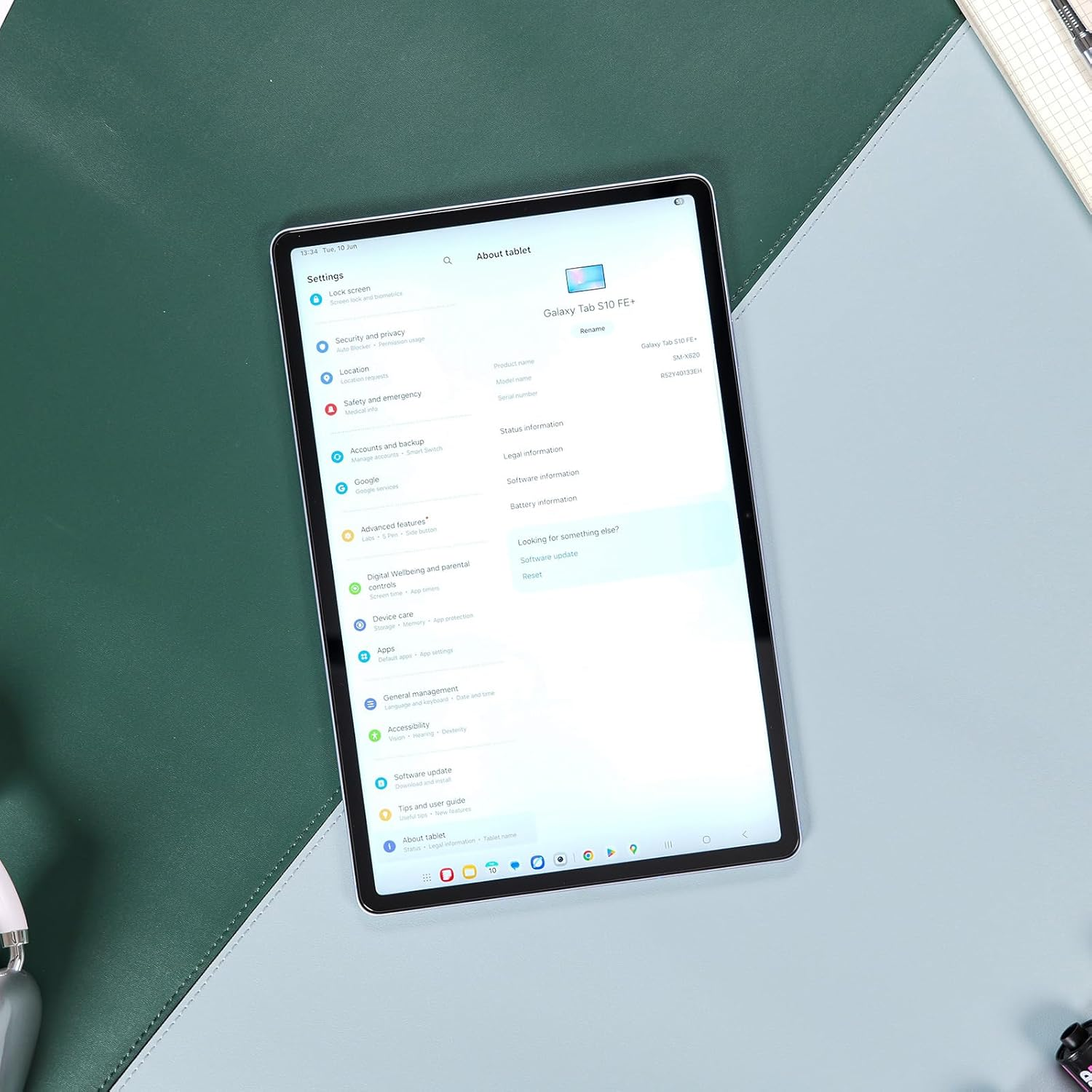 Ibywind for Samsung Galaxy Tab S10 FE+ 13.1" Screen Protector,With 2Pcs Tempered Glass,[Fingerprint Reader,Easy to Install] image number 4