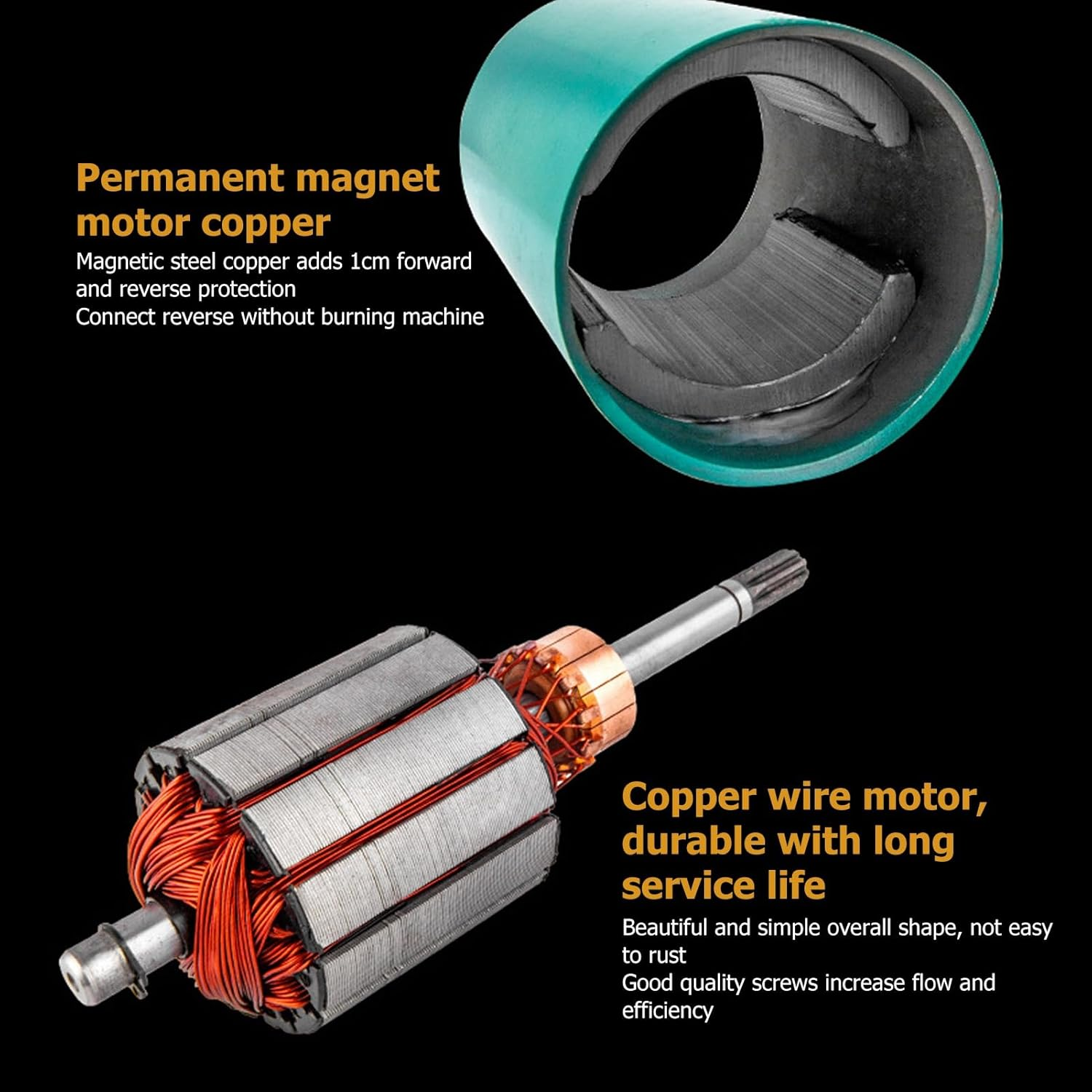 Cryfokt Powerful DC Deep Well Pump for Agricultural Irrigation with Large and High Stroke image number 5