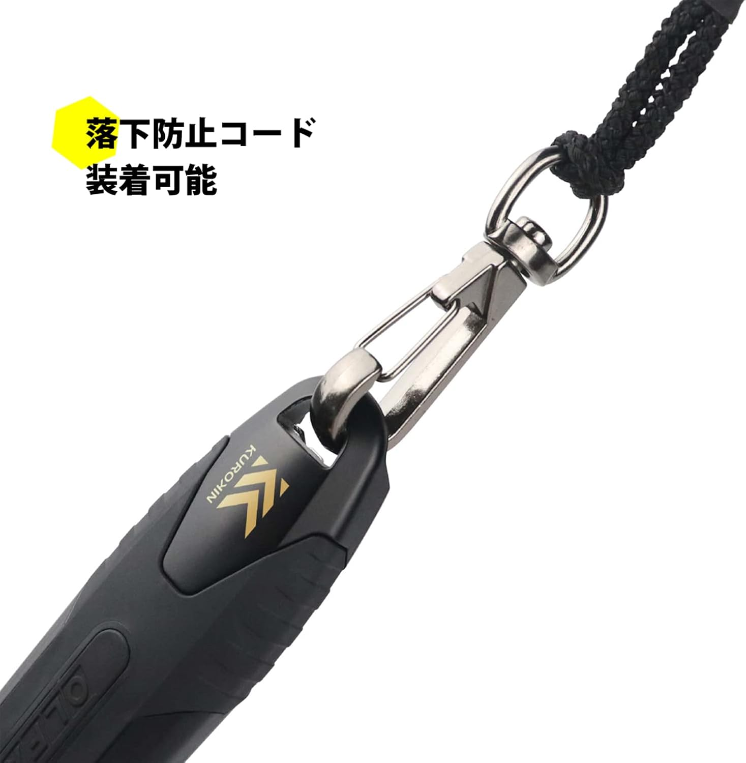 Fujiya Metal Utility Knife, Black Gold FK02A-BG image number 2