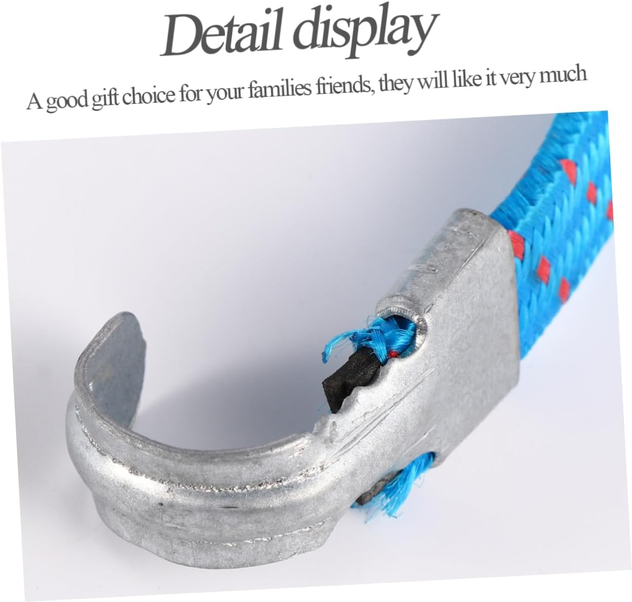 DOITOOL 10Pcs Elastic Luggage Rope Nylon Bike Hook Straps Packing Fixed Belt for Motorbike Travel Gear Security Accessories Luggage Strap Random Color image number 2