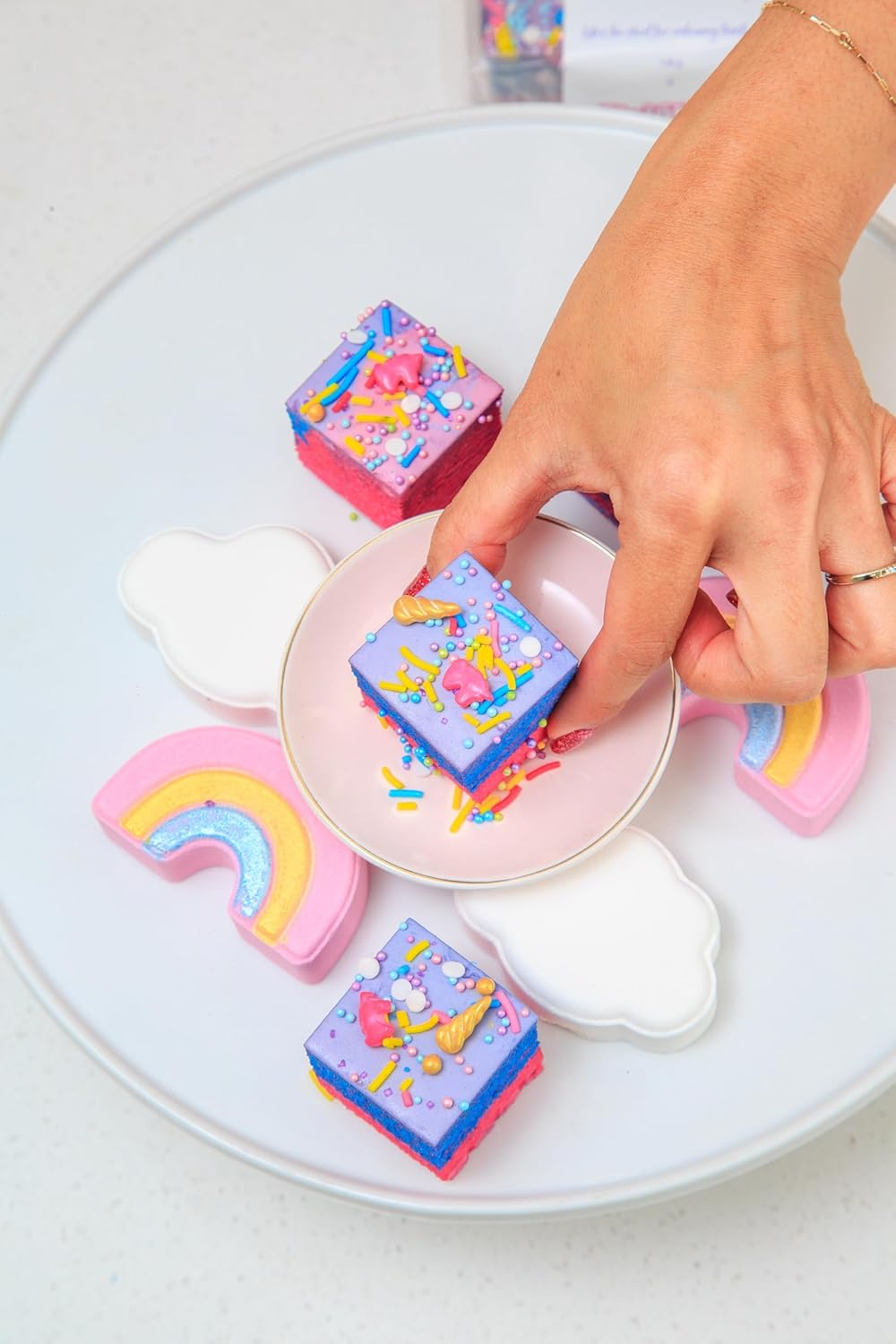 Cloud Theory Rainbow Unicorn Gourmet Marshmallow - 6 Pcs Tray image number 2