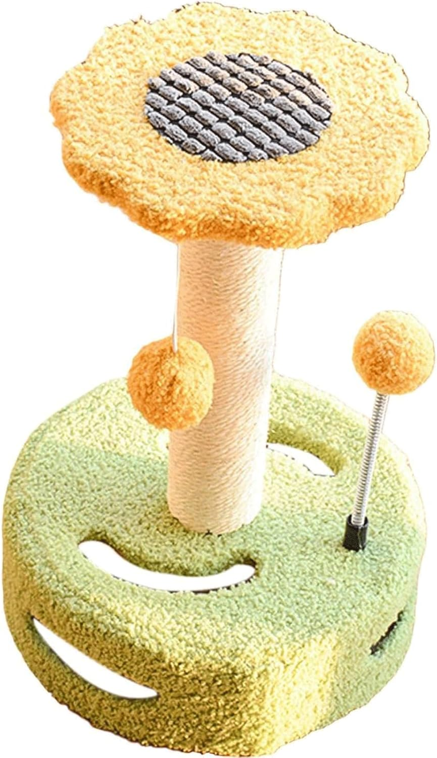 Cat Scratching Post Sisal Cat Tree Stable Cat Support Durable Protect Your Furniture Cat Tower save Space