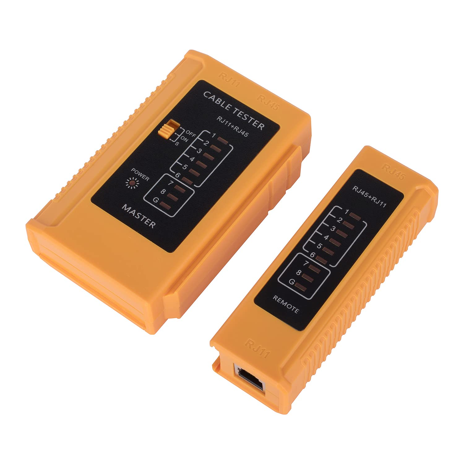 RJ45 RJ11 Cable LAN Tester Networking Tool Cable Tester LAN Cable Tester Network Cable Tester image number 4