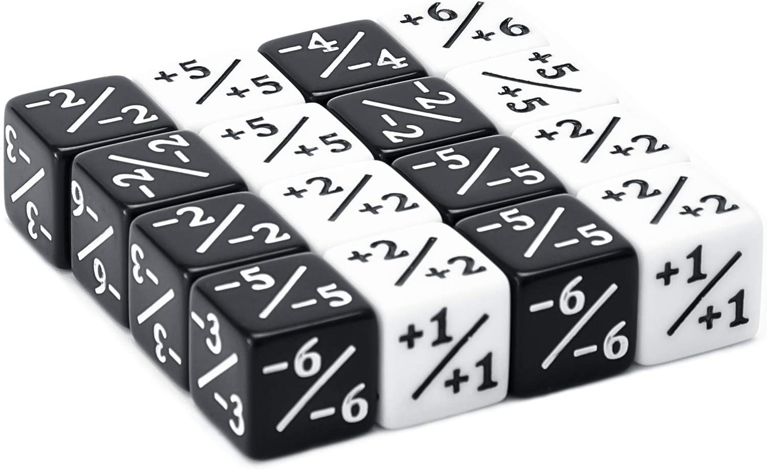 48 Pieces Counters Token Loyalty D6 Dice Cube Compatible with MTG, CCG, Card Gaming Accessory image number 3