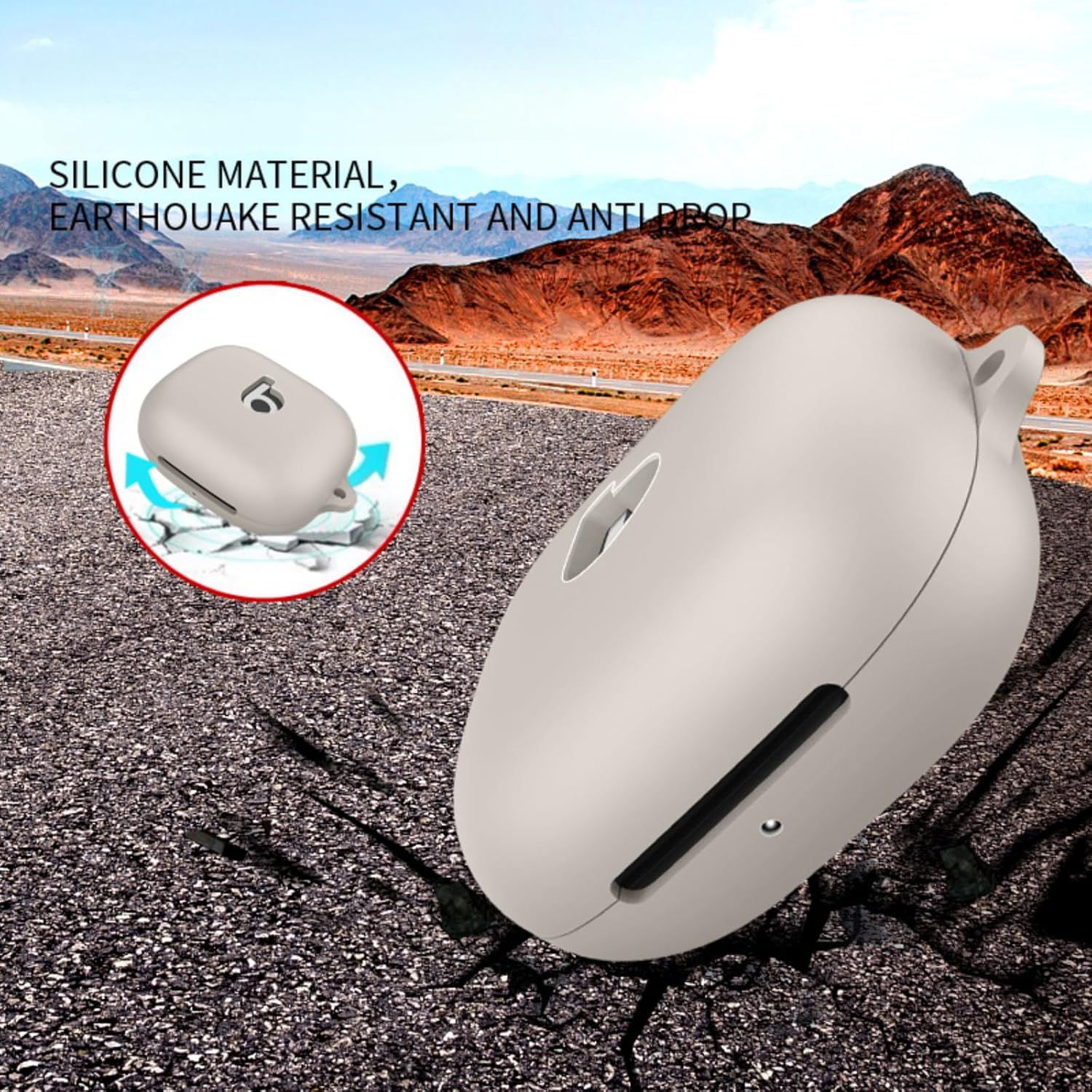 Headphone Cover for Powerbeats Pro 2 Silicone Case Dropproof Dustproof Charging Compartment Headphone Case Case image number 3