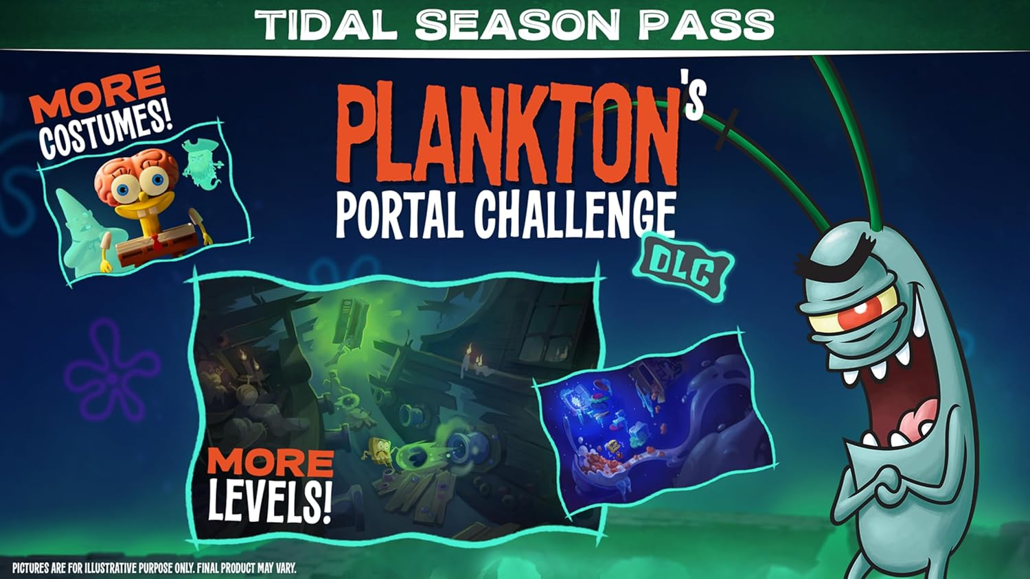 Spongebob Squarepants: Titans of the Tide: Ghostly Edition - Nintendo Switch 2 (Amazon Exclusive) image number 5