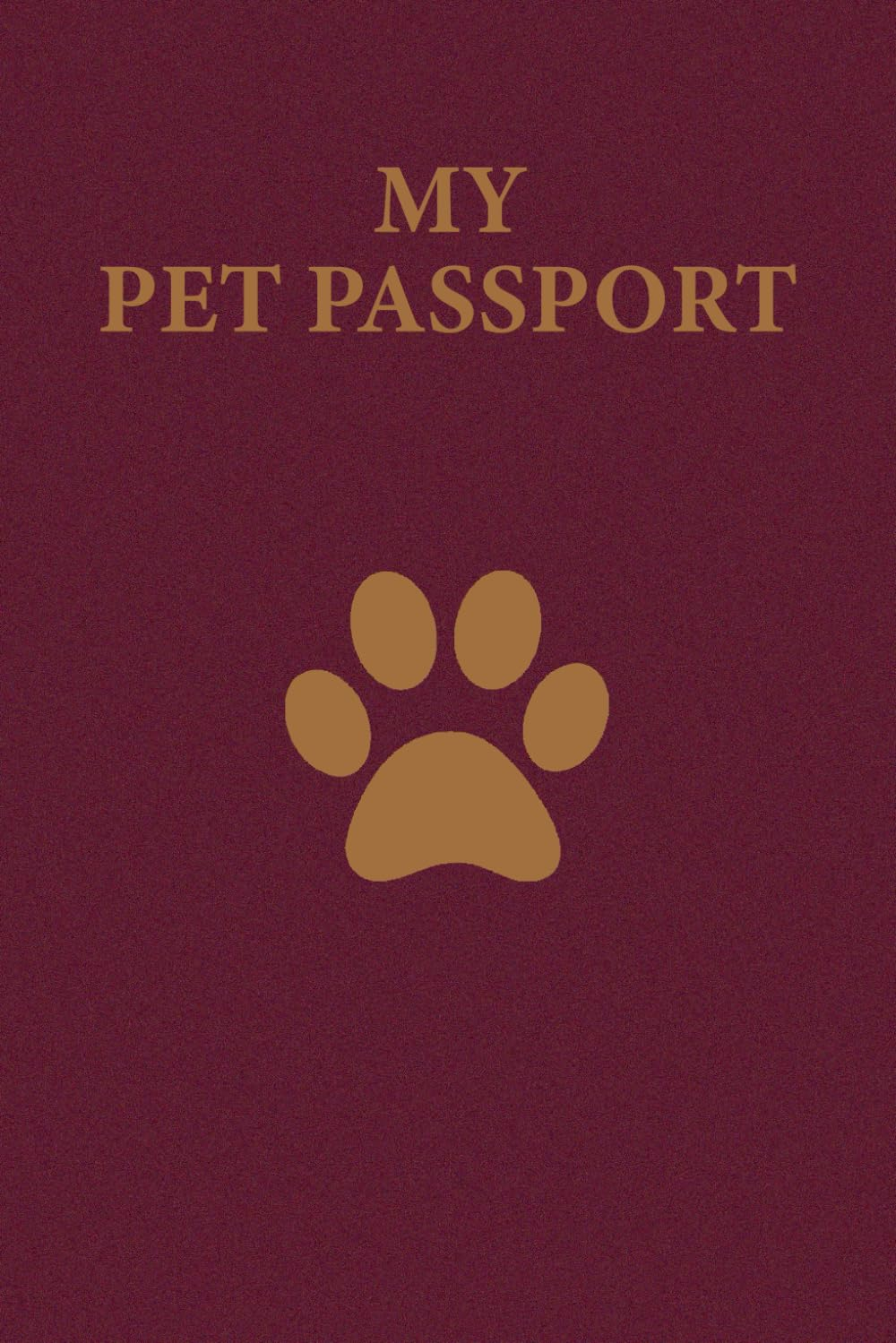 My Pet Passport: Record Your Pet Medical Info: Vaccination, Weight, Medical Treatments, Vet Contacts and More... Look the Description.