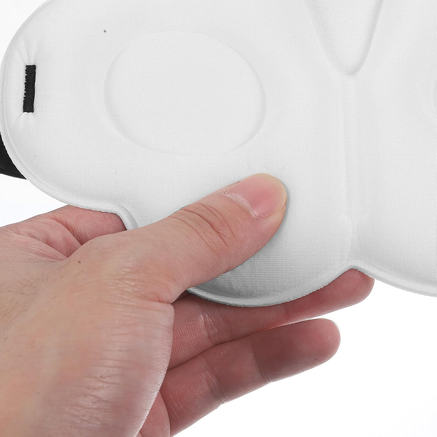 HOLIDYOYO 3D Cloud Sleep Mask for Women Teens &ndash; Adjustable Double-Layer Eye Mask with Light Blocking, Soft Breathable Fabric for Home, Travel, and Meditation image number 3