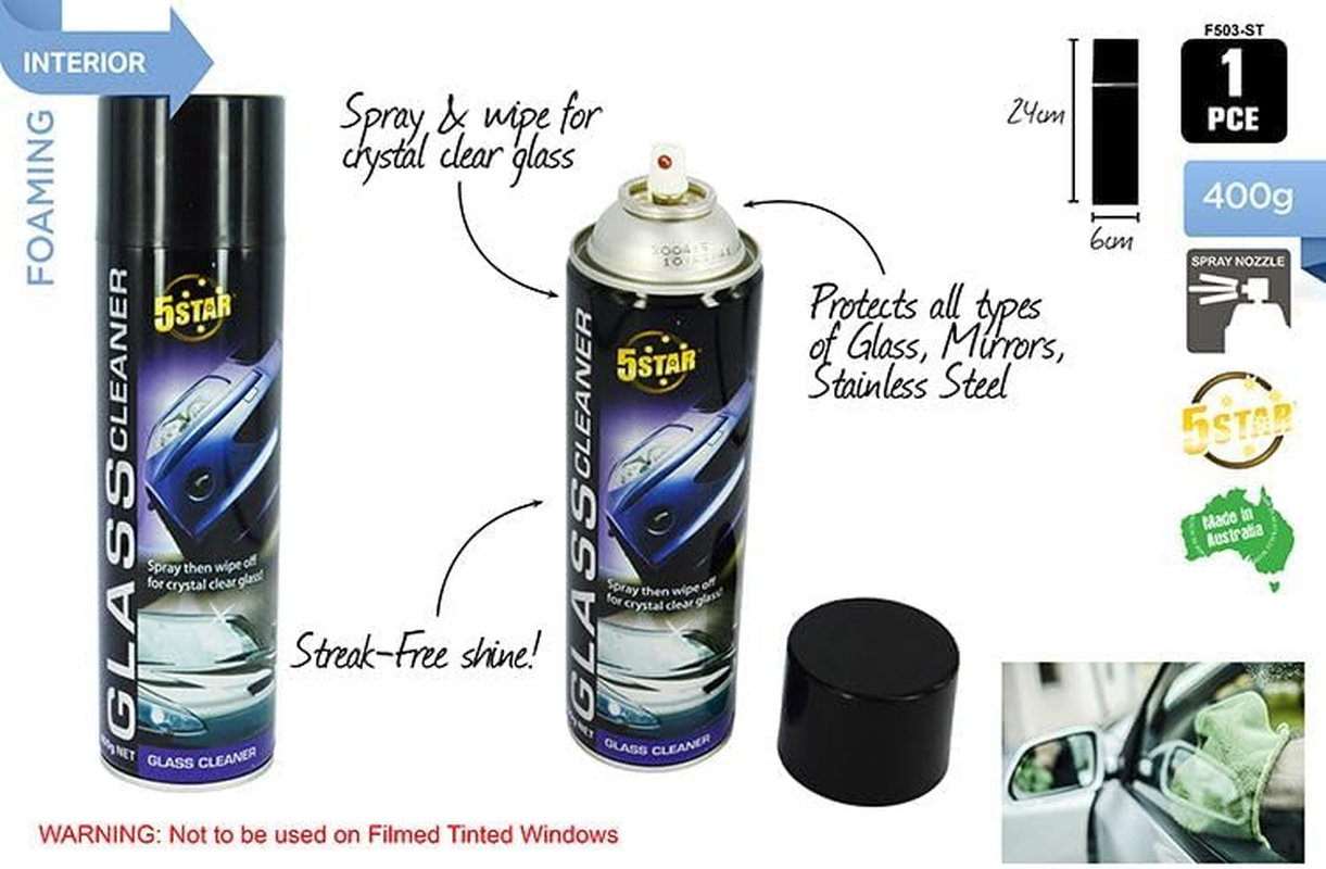 5Star Glass Cleaner 400 G image number 2