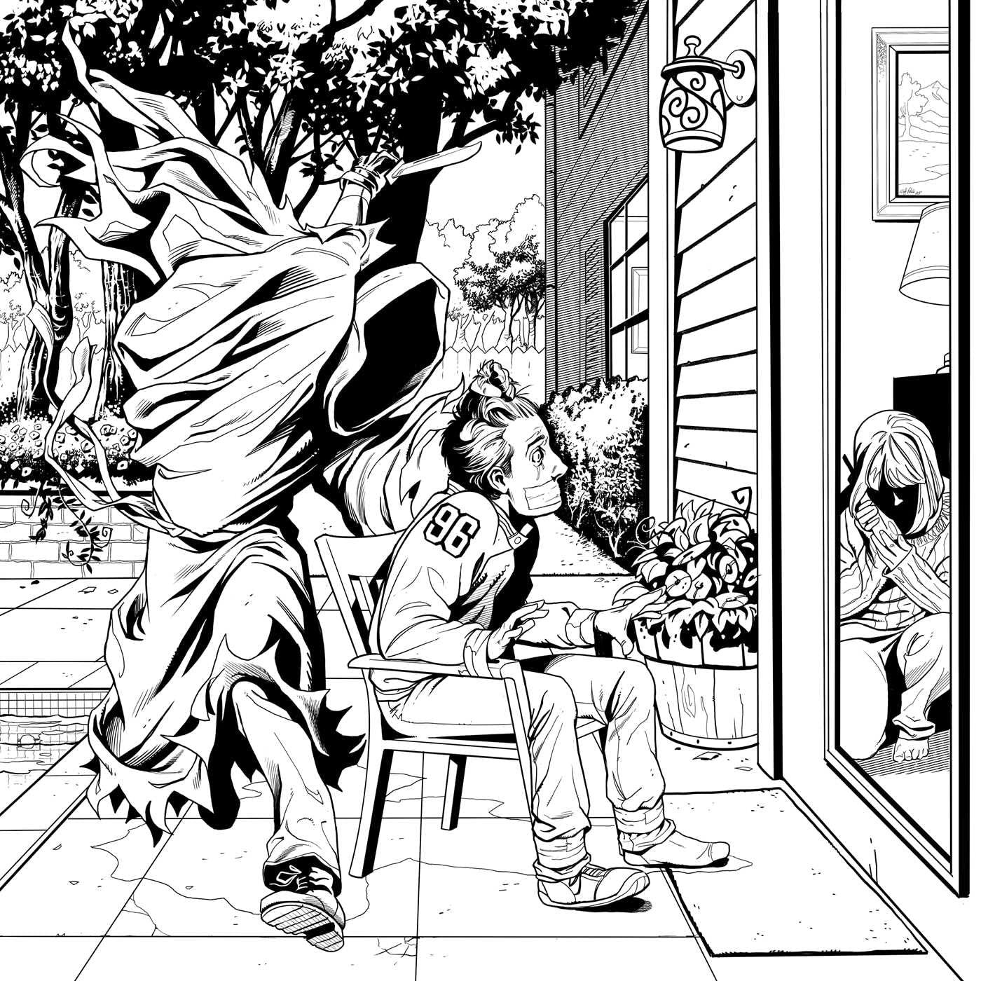 The Unofficial Horror Movie Coloring Book: from the Exorcist and Halloween to Get Out and Child'S Play, 30 Screams and Scenes to Slay with Color