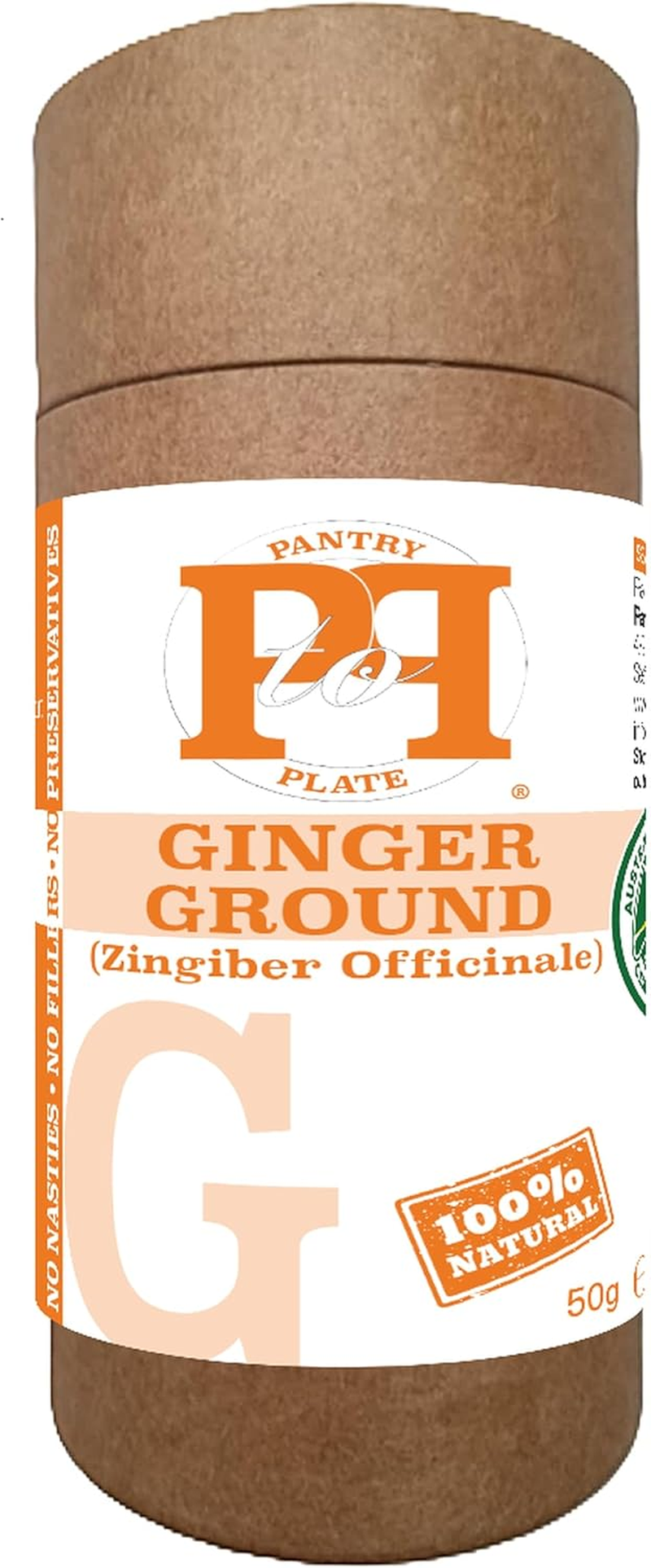 Pantry to Plate Ground Ginger 50 G image number 1