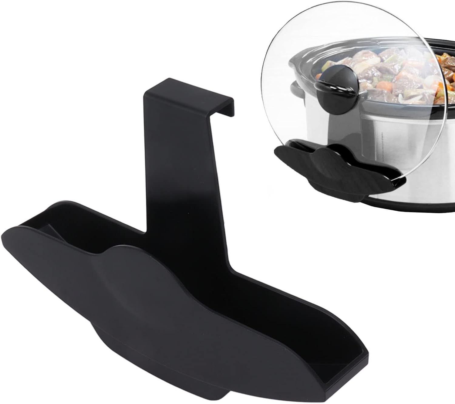 Lid Pocket, Slow Cooker Lid Holder for Cooking, Kitchen Lid Organizer Holder for Crock Pot, Hands Design, Keeps Countertops Clean, Works with Most Crock, 1 Pack image number 1
