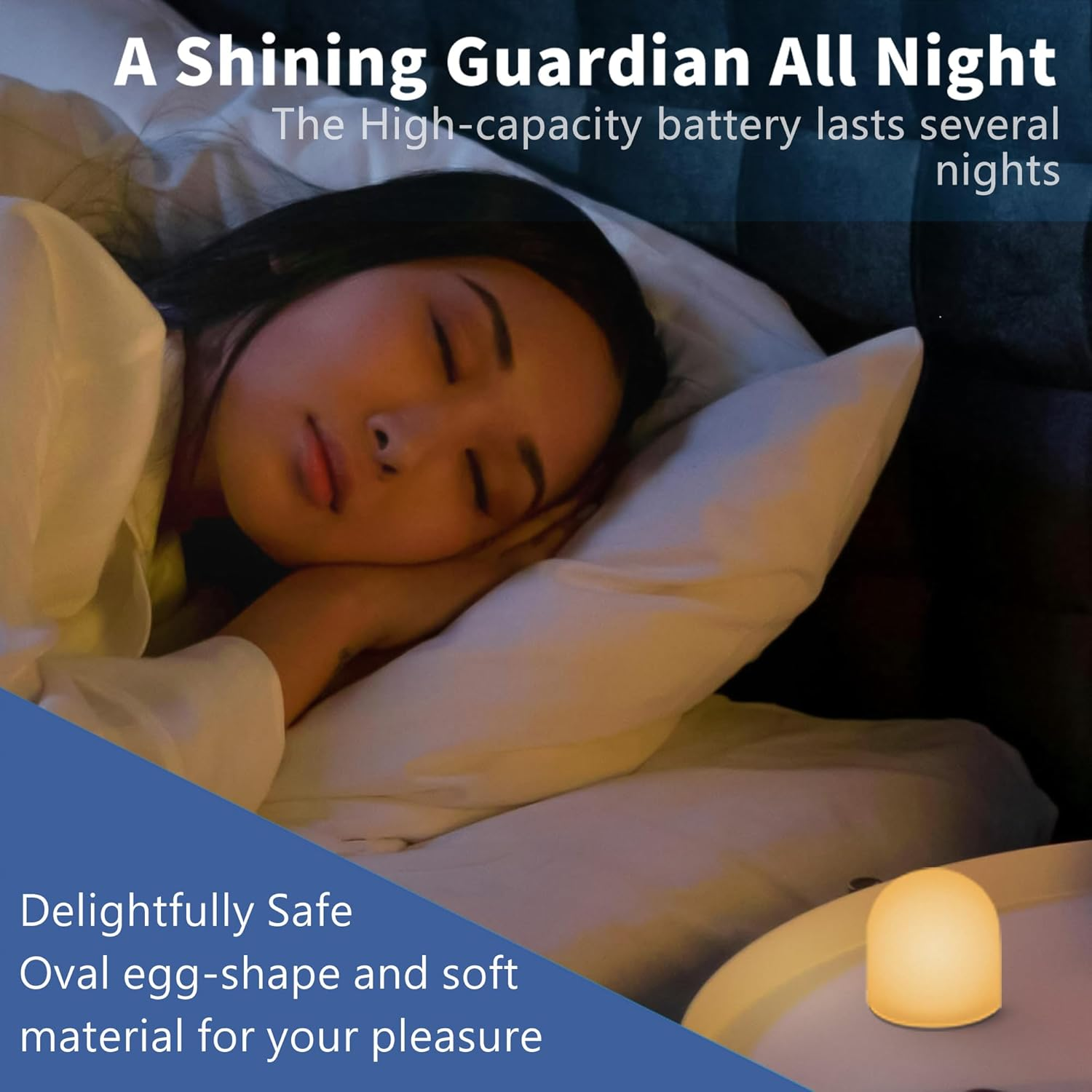 Novelty Place Color Changing Mini Nightlight, Multicolor LED Mood Lighting - Night Light for Kid'S Bedroom, Bathroom, Living Room - Battery Powered (Pack of 12) image number 5