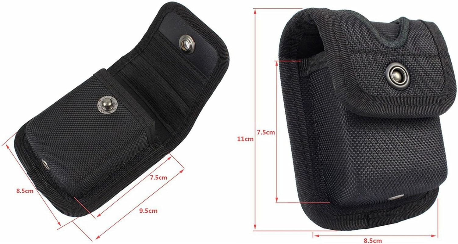 Qianly Duty Belt Organizer Glove Pouch Nylon Pager/Gloves Holder Snap Closure Waist Pack Bag for Paramedic EMT, Firefighter, Police image number 5