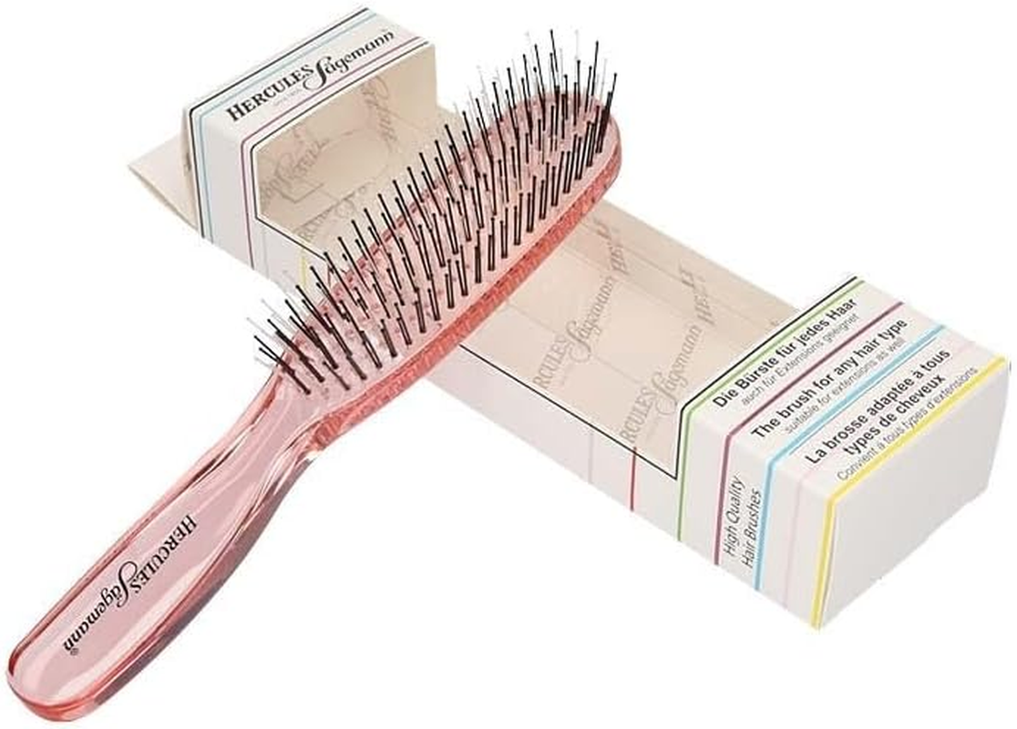 Hercules Sagemann Detangling Hair Brush Large Blush image number 2
