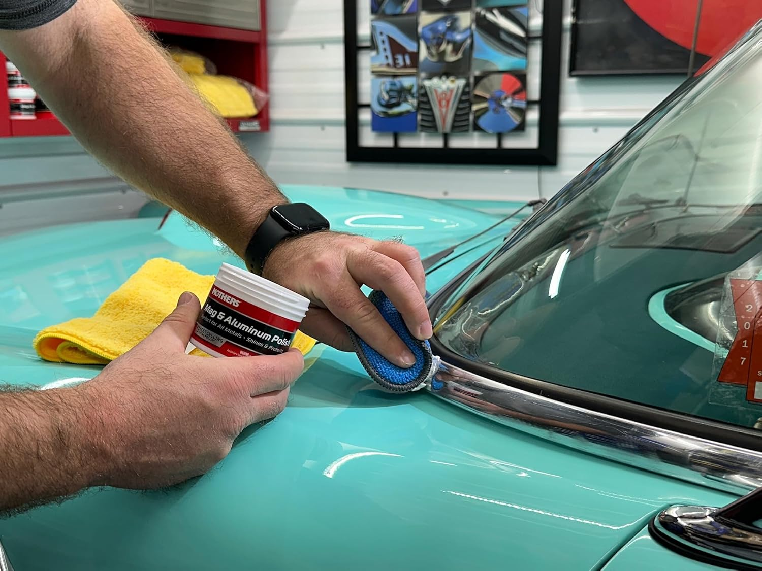 Mothers Mag & Aluminum Polish - 283G image number 6