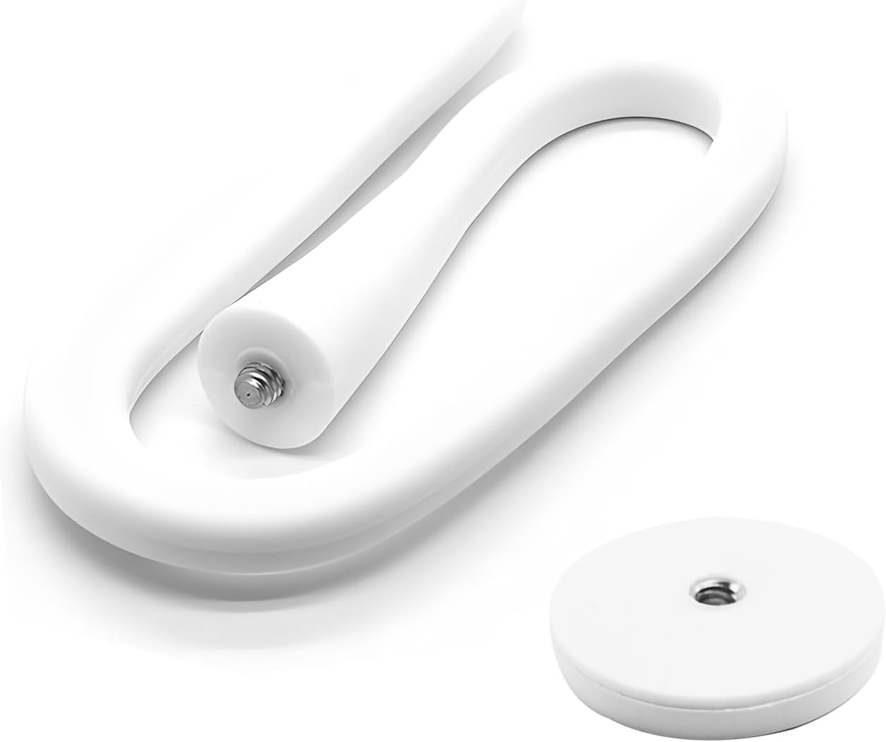 QUMOX Magnetic Front Load Washer Door Prop, Flexible White Washing Machine Door Holder, Keeps Washer Door Open, Fits Most Washing Machines image number 6