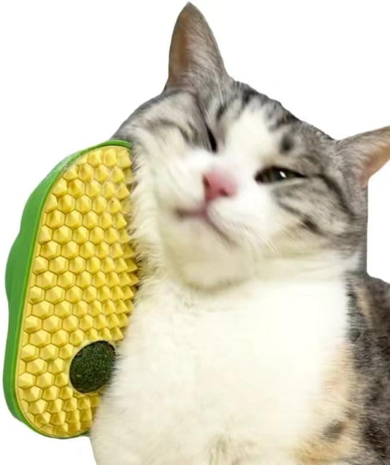 Cat Self-Help Hair Brushing Tool Cat Self-Play Self-Enjoyment Loose Hair Comb image number 4