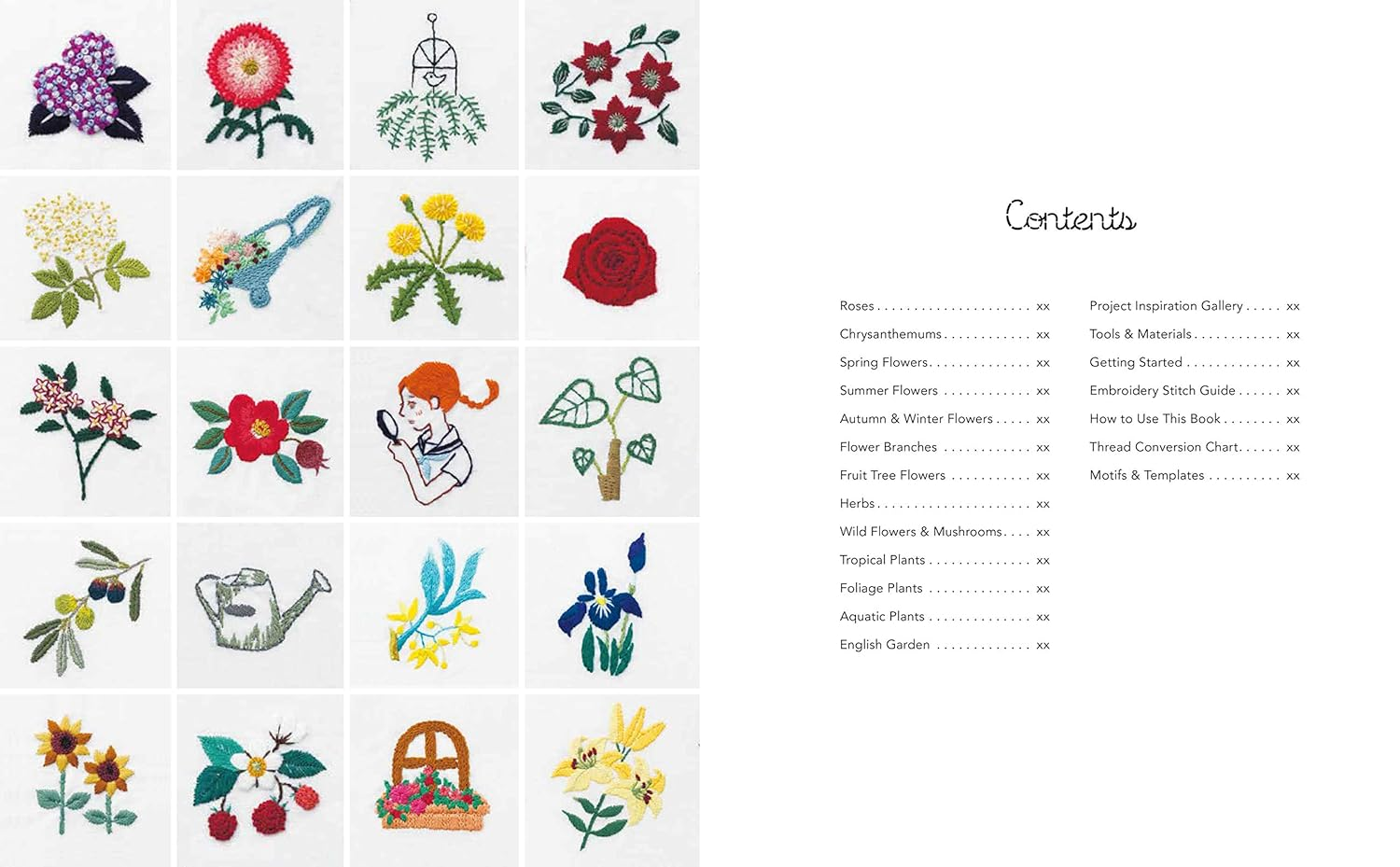 Plant Lady Embroidery: 300 Botanical Embroidery Motifs & Designs to Stitch