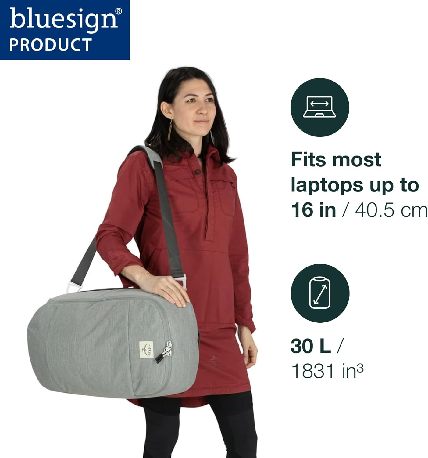 Osprey Arcane Duffel Travel Backpack image number 6