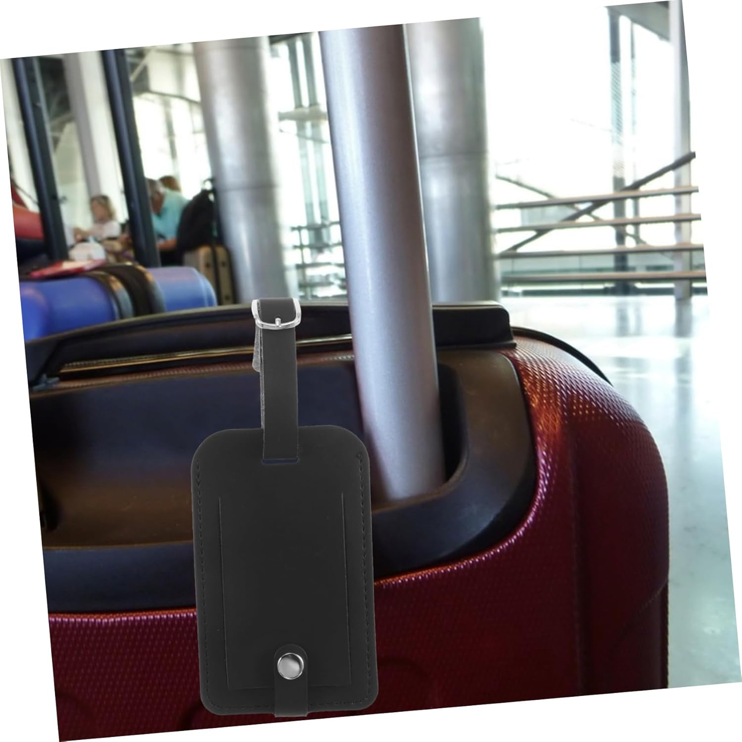 GALPADA 3Pcs Boarding Luggage Tags Travel Suitcase Name Tags Identification Markers for Airport Business Travelers image number 5