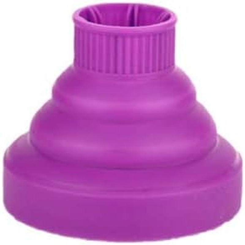 Silicone New Hair Dryer Universal Travel Professional Salon Foldable Diffuser - Professional Heat Resistant Attachment for Even Heat Distribution