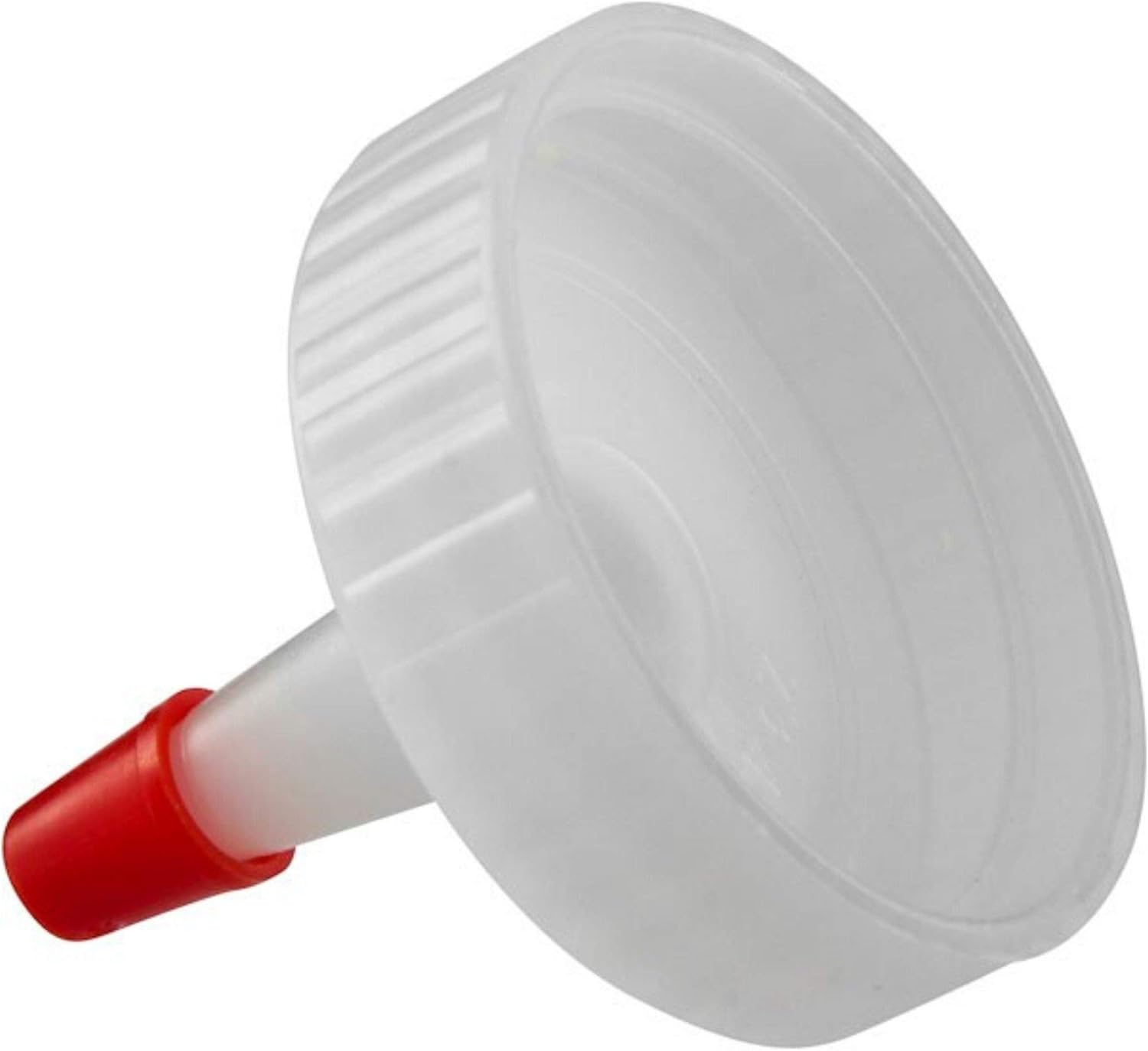 Kelkaa Caps 38/400 Natural Red Tip Yorker Caps with .030 Orifice Hole, Dispensing Caps, Replacement Caps for Squeeze Bottles, Neck Diameter 38Mm, Thread Type 400 (Pack of 12) image number 3