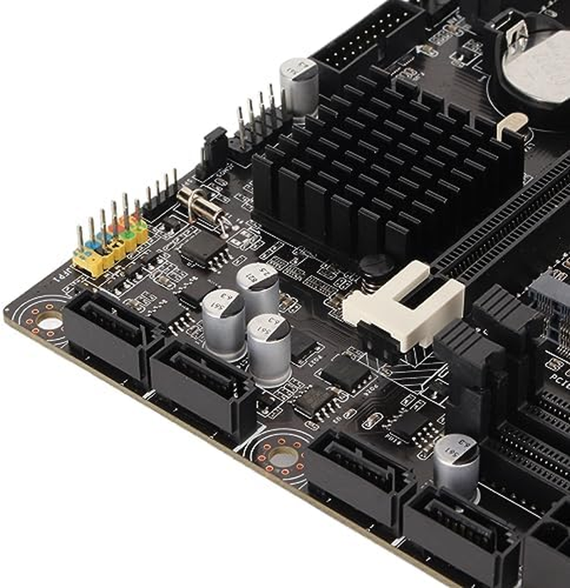 H310 LGA 1151 Motherboard, Dual Channel DDR4 Memory Slot, 24 8Pin Power Sockets Motherboard with VGA SATA 6Gb Pcie X16 NVME M.2 image number 5