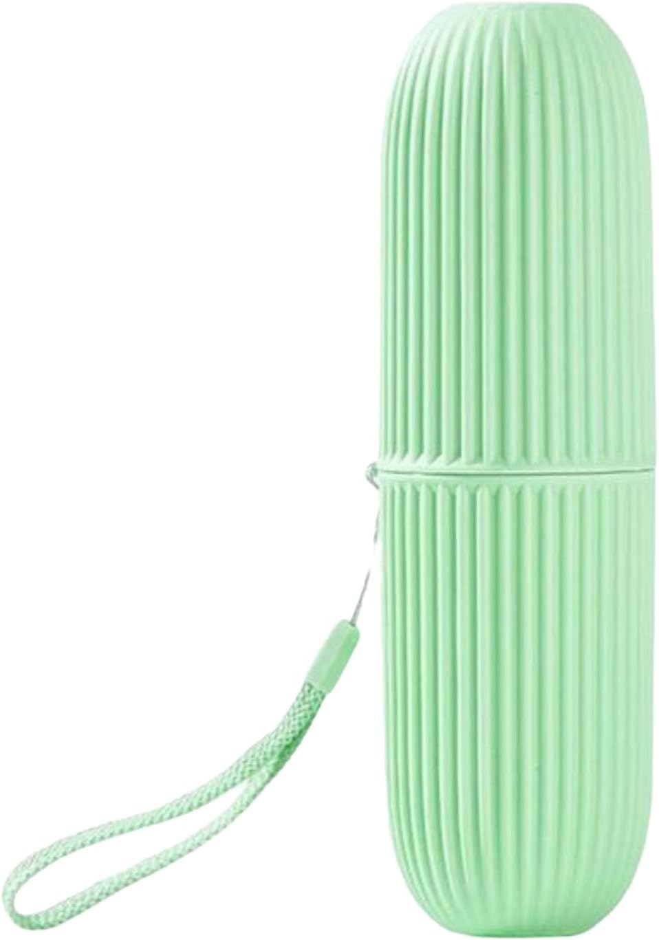 Yuanstore Travel Portable Toothbrush Toothpaste Holder Storage Case Box Organizer Household Storage Cup Outdoor Holder Bathroom Accessorie