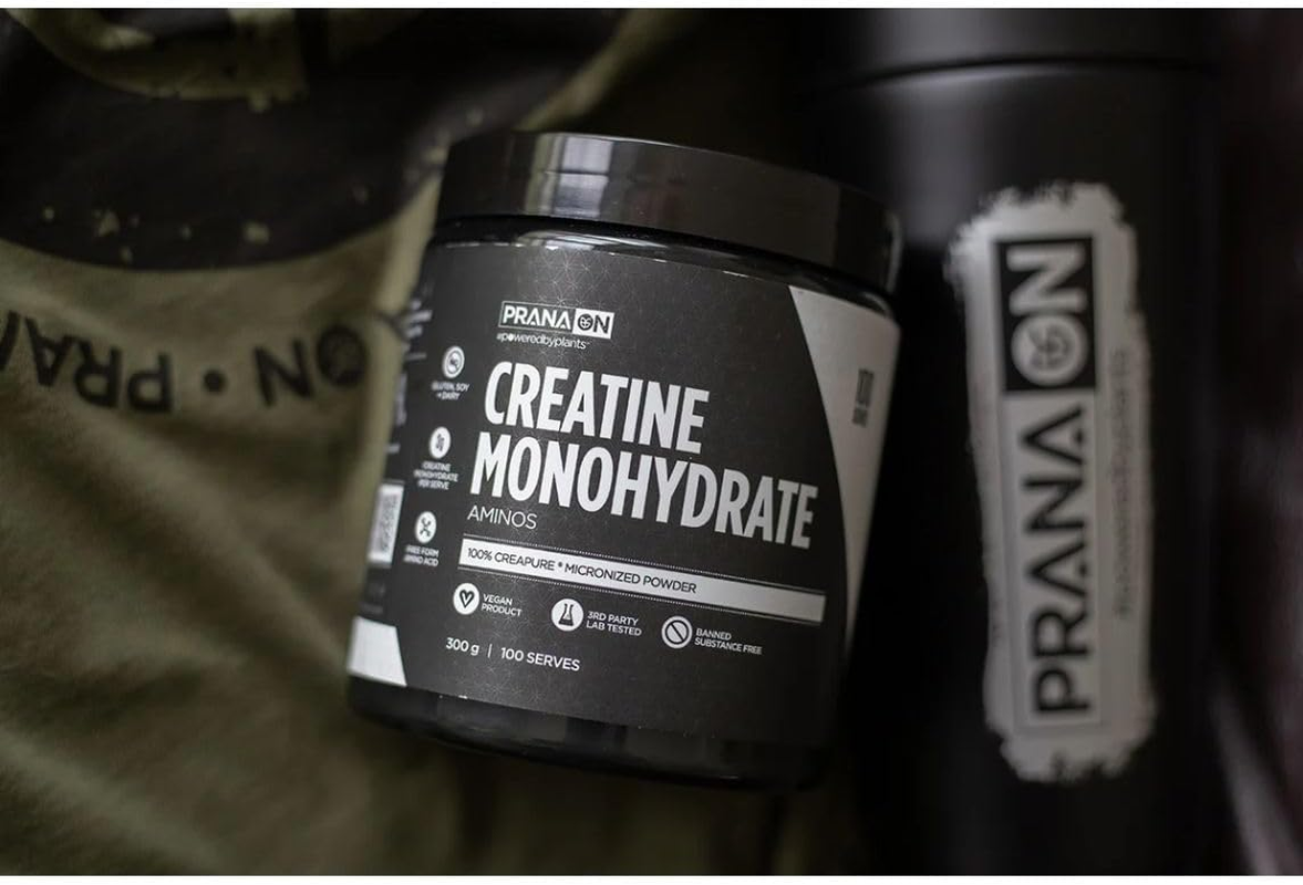 Pranaon Amino Creatine Monohydrate Muscle Power 300 G image number 2