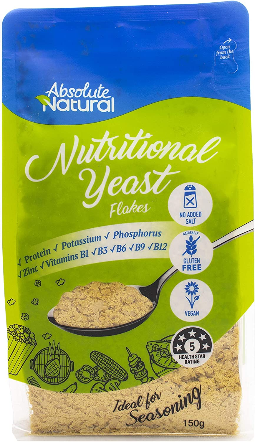 Absolute Organic Nutritional Yeast 150 G, 150 G