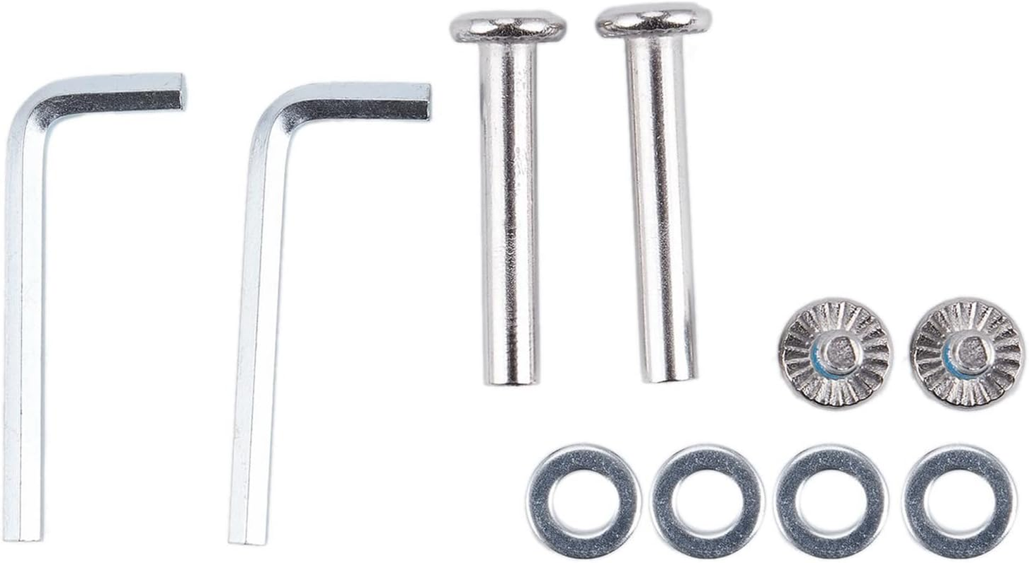 4 Set Luggage Suitcase Replacement Wheels Axles and Wrench Repair Set OD 68Mm image number 6