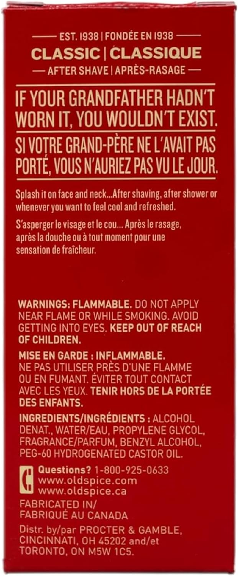 Old Spice Old Spice after Shave Lotion Classic 4.25 Oz - 3 Pack image number 1