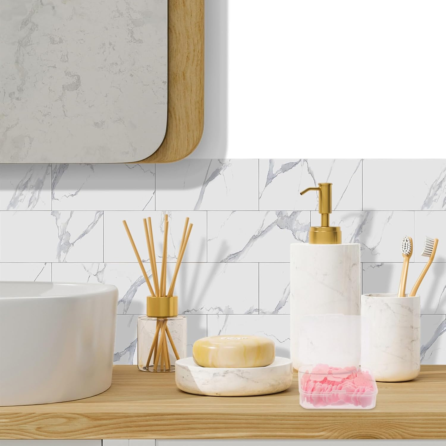 BESPORTBLE Travel Soap Sheets Portable Hand Washing Soap Slices for Travel Toiletries