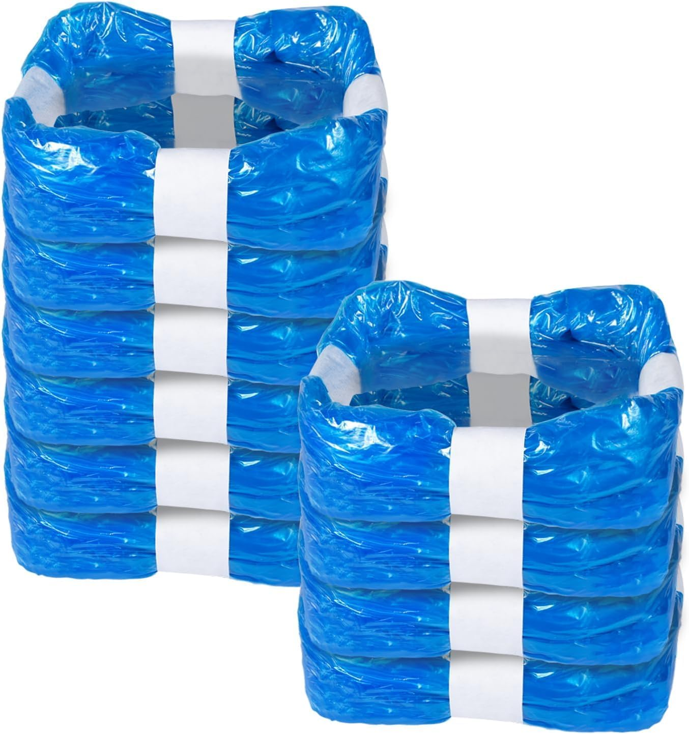 10PCS Nappy Bin Refills, 4.5M Diaper Pail Refill Bags Set Thickened Anti-Odour and Antibacterial Nappy Bag Compatible with Tommee Tippee, Angelcare, Munchkin, Genie image number 1