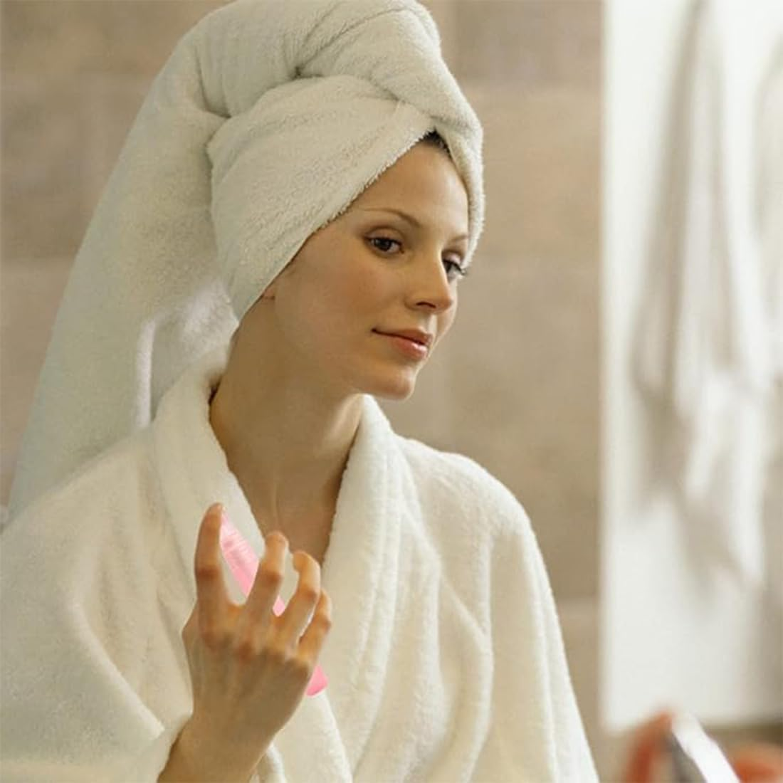 XUZOPIM Pack of 10 Perfume Travel Bottle, Portable Perfume Refillable 10 Ml Spray Bottle Mini Plastic Perfume Atomiser Empty Travel Bottle Perfume Sample Bottles for Travel Going Out image number 3