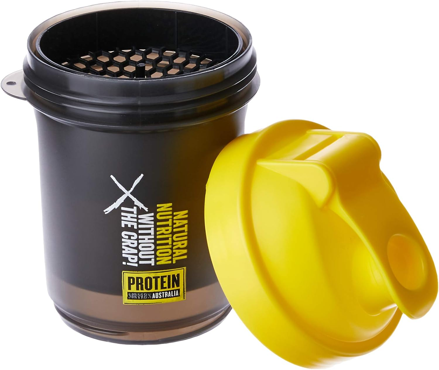 Protein Supplies Australia Multi Compartment Shaker 600 Ml Capacity