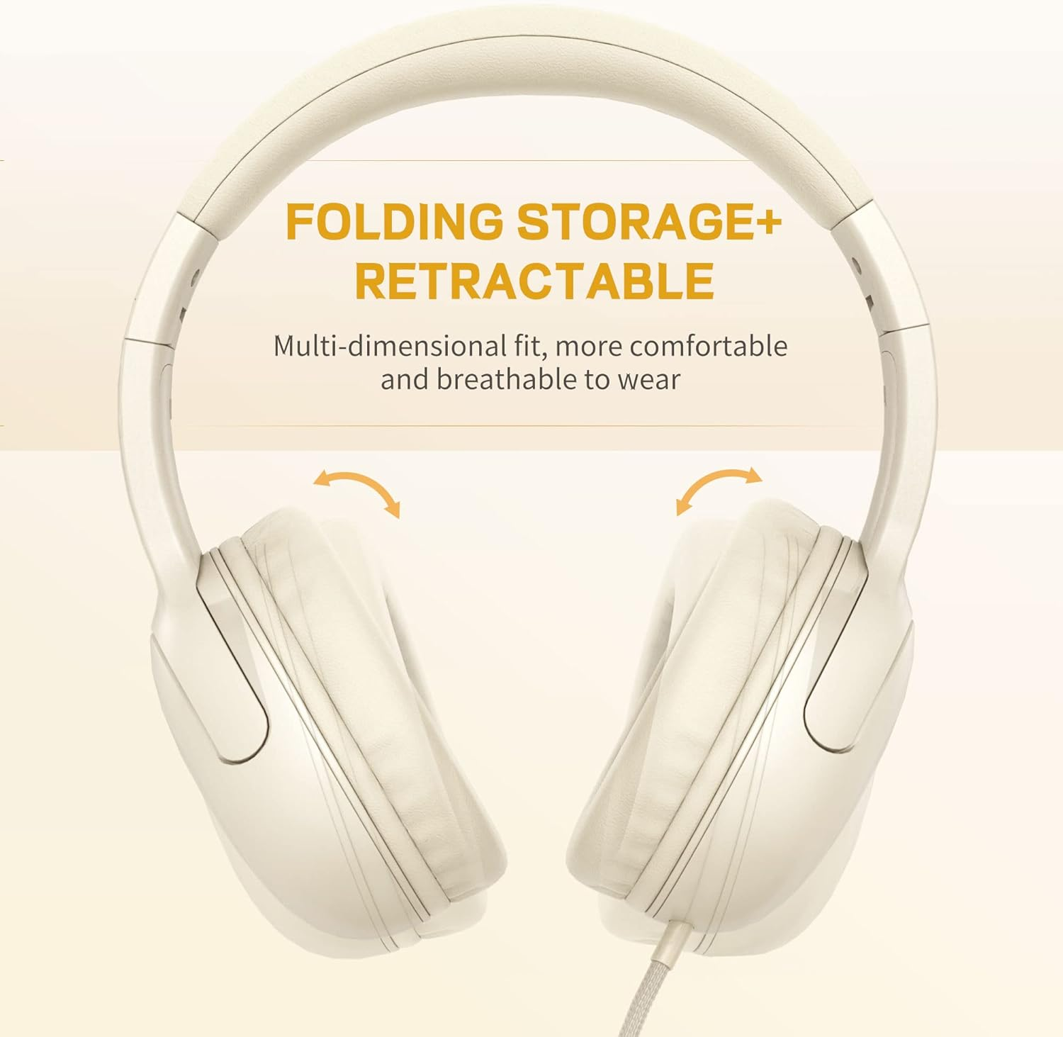 LORELEI E5 Kids Headphones (DE) (Beige White) image number 6