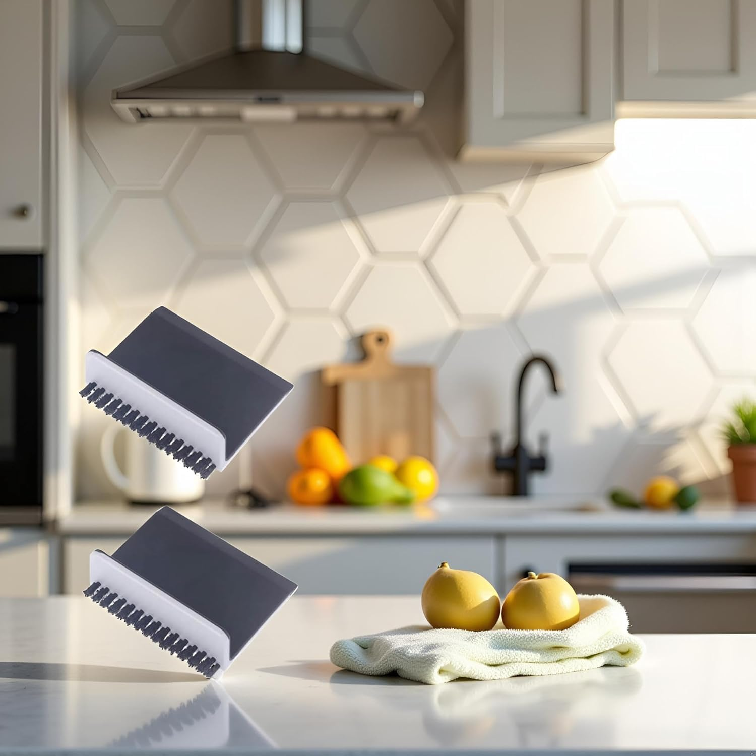 Kitchen Sink Squeegee Cleaning Brush Wiper Vegetable Cleaning Brush Wiper Home Kitchen Tool Accessories Household Squeegee image number 5