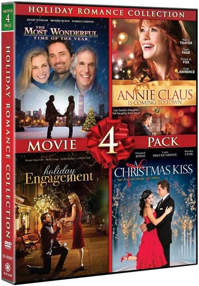 The Most Wonderful Time of the Year [DVD] Starring Henry Winkler & Brooke Burns + 3 Bonus Hallmark Holiday Classics - Annie Claus Is Coming to Town / Holiday Engagement / a Christmas Kiss image number 1