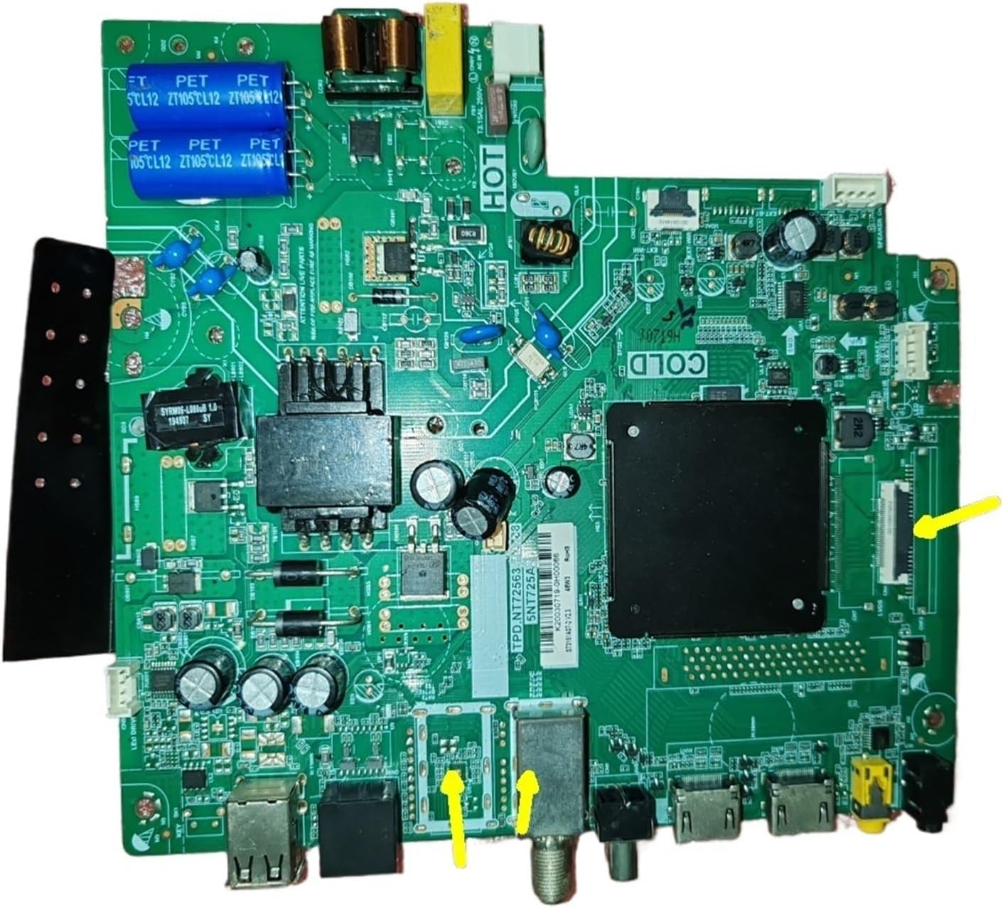TPD.NT72563.PB788 5NT63CA2 5NT725B2 5NT725A2， Compatible for LED ，TV Motherboard(1T NONO CI)