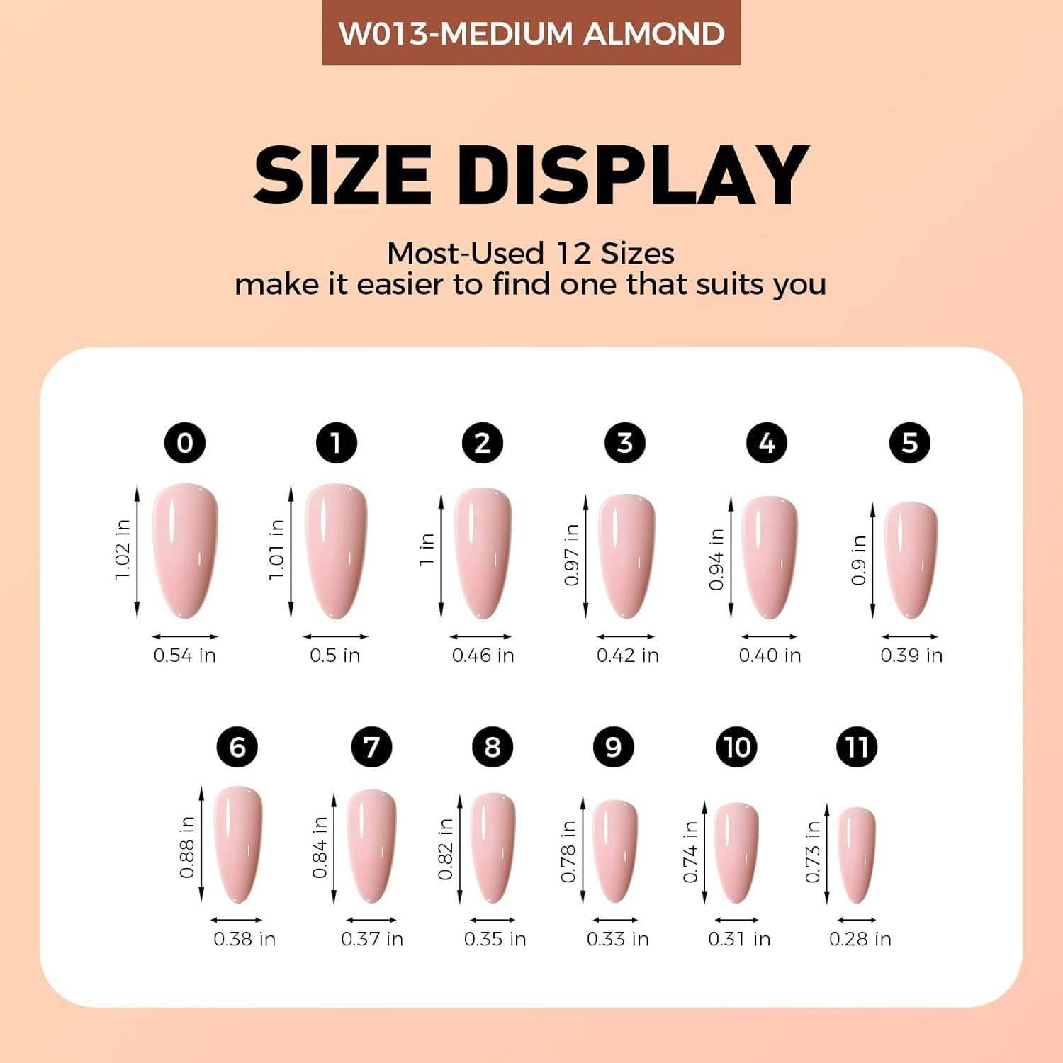 Press on Nails, 24 Colors 576PCS Medium Almond False Nails with 12 Sizes, Full Cover Press on Nails for Women, Lightweight Matte Natural Fake Nails for Nail Art Design (Almond) - Long Square image number 3