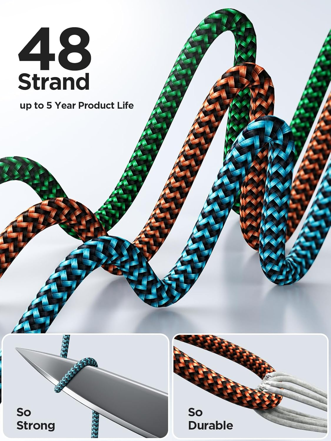 Aioneus USB C to Lightning Cable 2M 3Pack, [Apple Mfi Certified] Iphone Charger Cable USB-C Power Delivery Iphone Cord Fast Charging for Iphone 14 13 12 11 Pro Max Mini XS XR X 8 7 plus 6S SE, Ipad image number 2