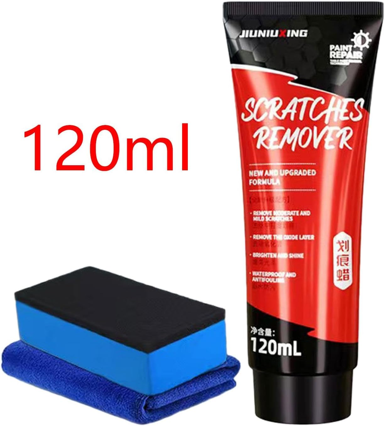 Car Scratch Remover Car Scratch Repair Agent 120Ml Portable Multipurpose Care Tool Polishing Easy to Use Paint Polish Repair image number 5