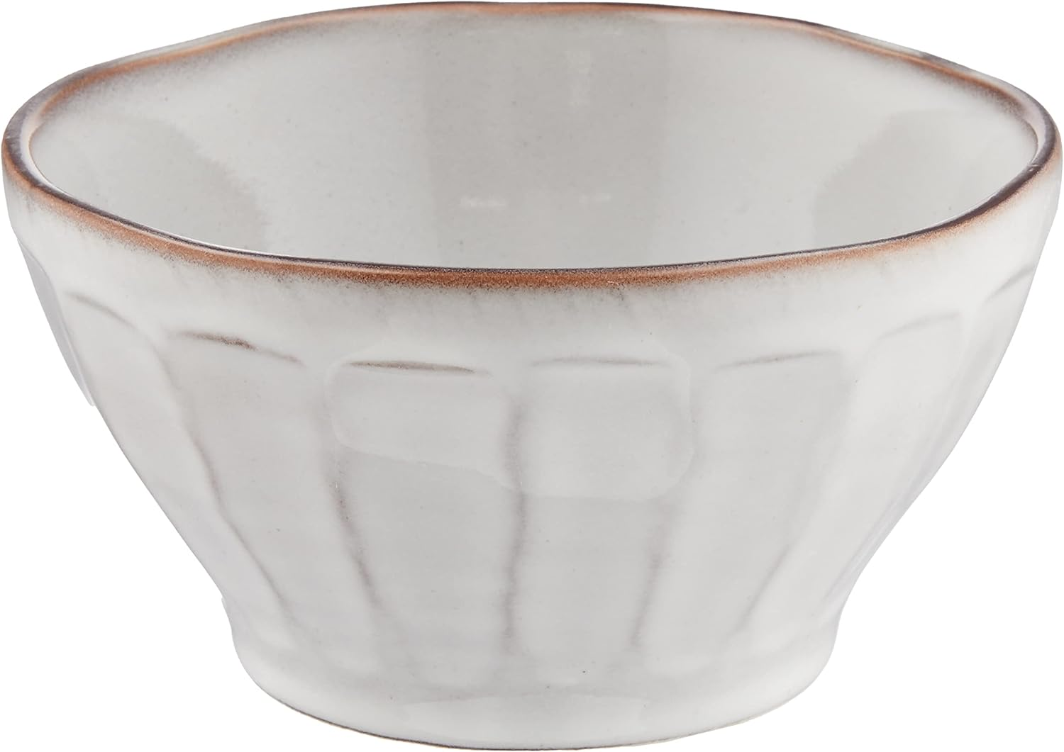 Koyo Pottery 13510035 Cafe Tableware, Coffee, Cafe Au Lait Bowl, 5.1 Inches (13 Cm), Rafelum, Smoke, White, Made in Japan image number 6