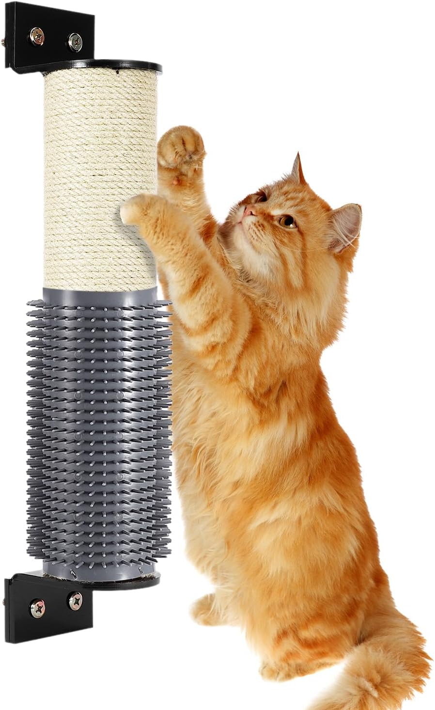 Cat Scratching Post Replacement,Natural Sisal Heavy-Duty Replacement Cat Scratching Post - Wear-Resistant Pet Accessories for Home Apartment Living Room Bedroom Playroom image number 4