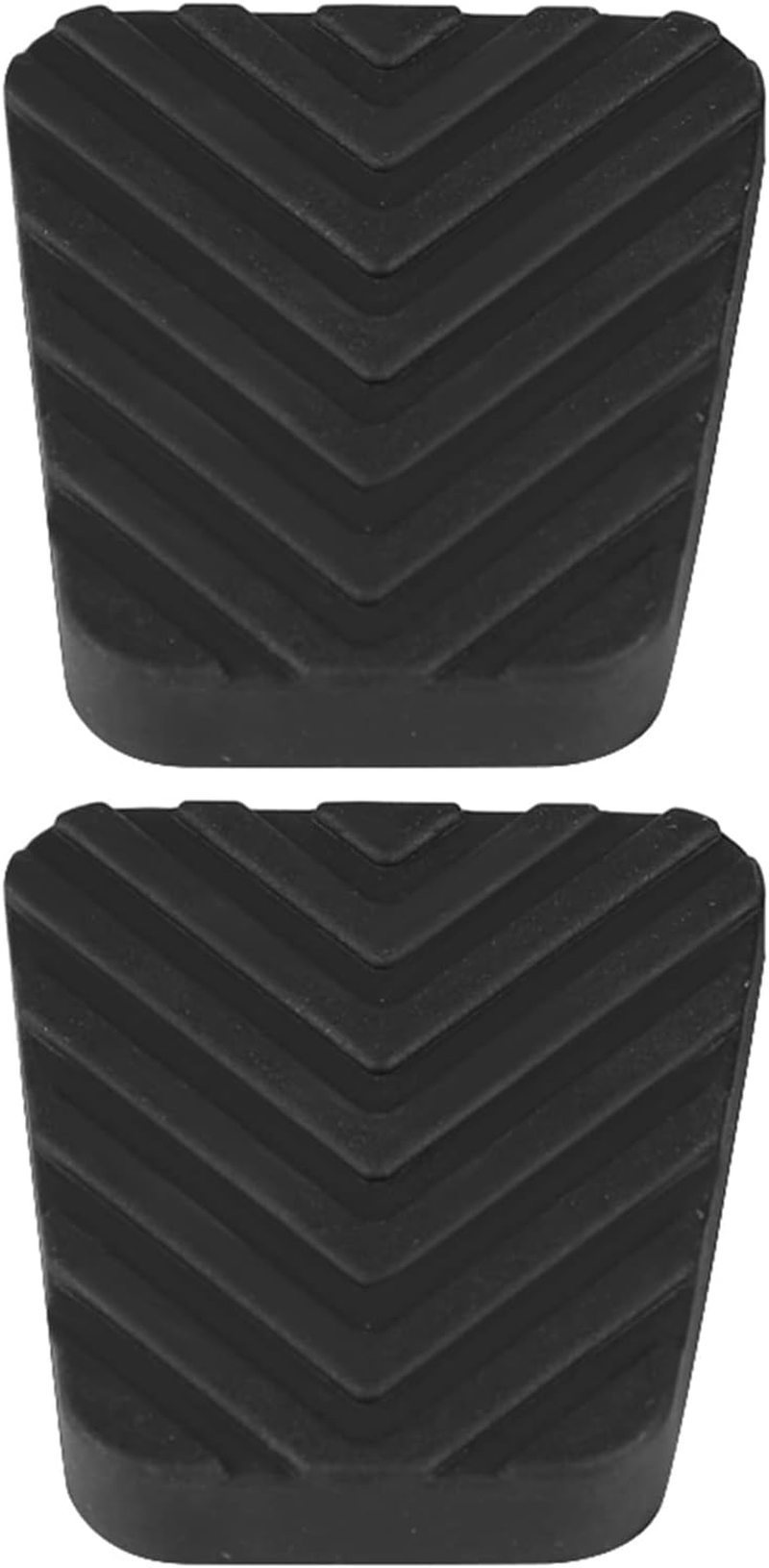 1 Pair Car Pedal Pad Cover 3282524000 Anti-Slip Rubber Auto Brake Clutch Pedal Pad Sleeve Rubber Black Fit for Accent Elantra Excel Scoupe Tiburon Getz image number 2